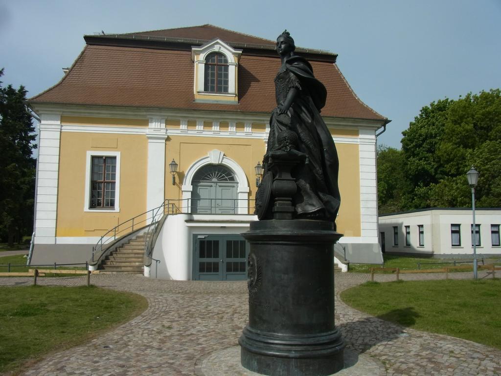 Pension Schlosswache-Zerbst Exteriér fotografie