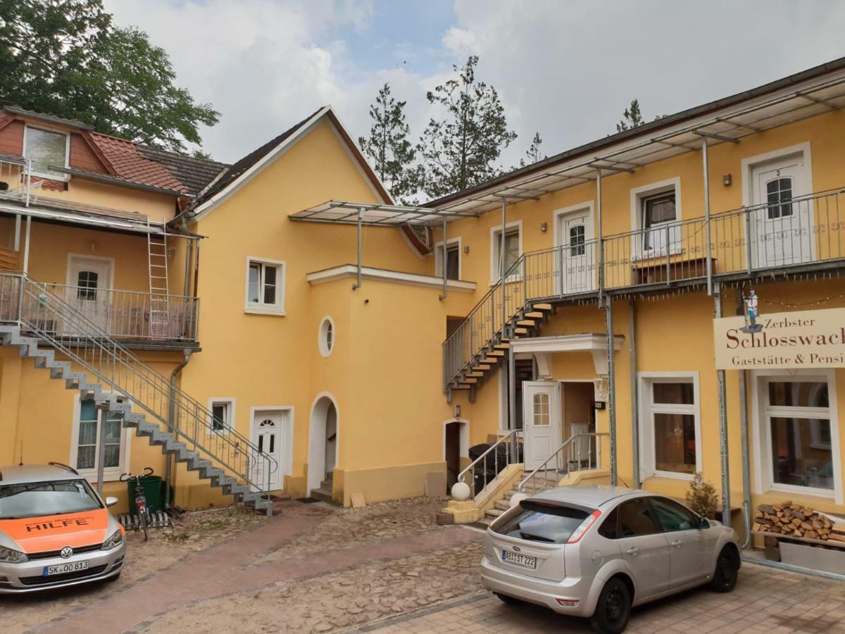 Pension Schlosswache-Zerbst Exteriér fotografie